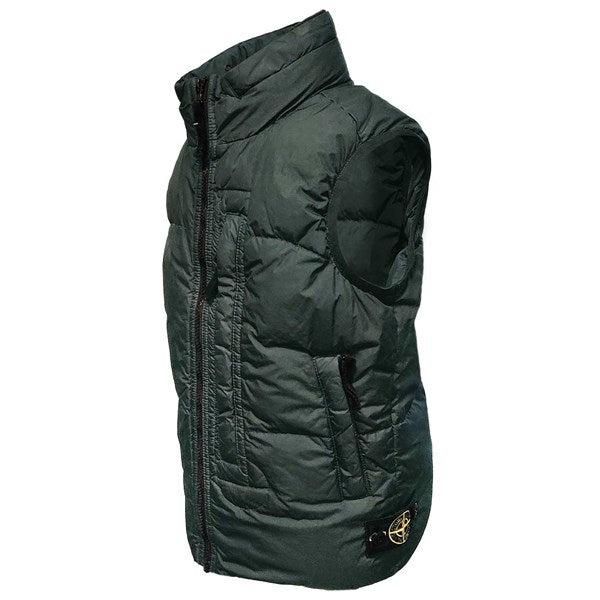 Junior Dunvest Dark Green - Stone Island → Luksusbaby.dk