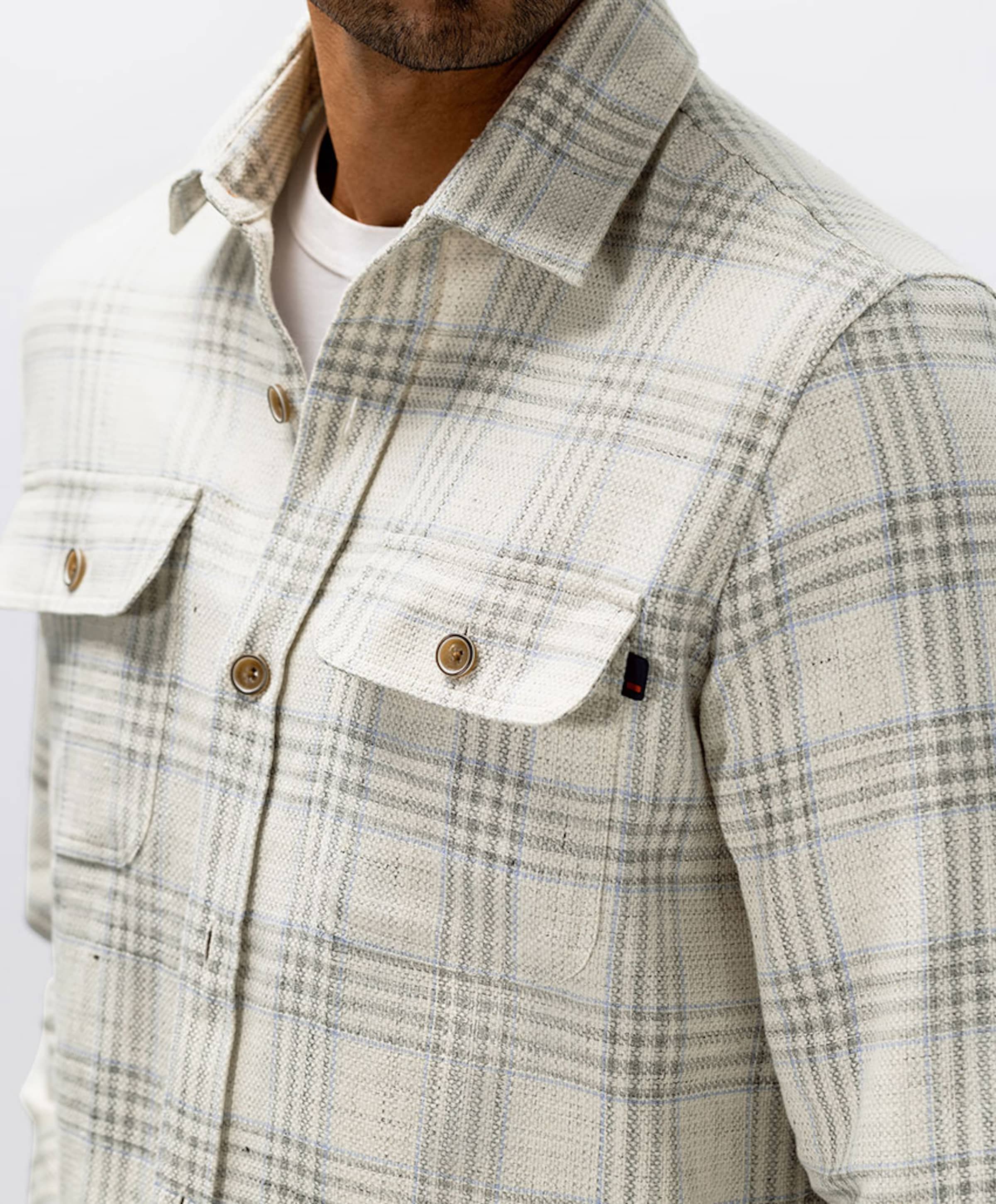 State of Art Heren overshirt beige