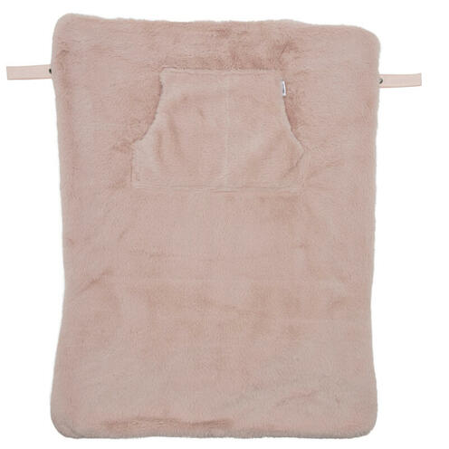 Couverture nomade fausse fourrure angora - Pétale - BB&CO