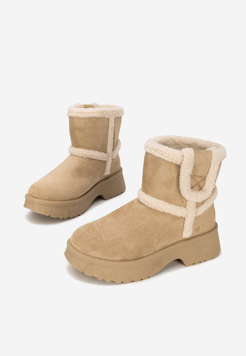 Bottes de neige femme kaki Sicona