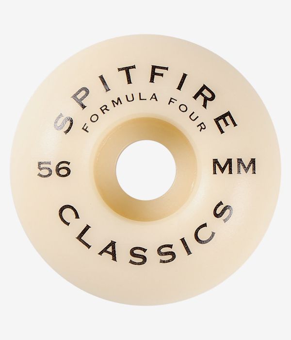 Spitfire Formula Four Classic Rollen (natural blue) 56 mm 97A 4er Pack
