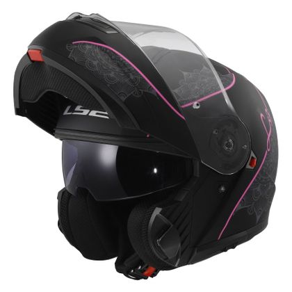 Casque LS2 FF908 STROBE II - LUX - Noir / Rose