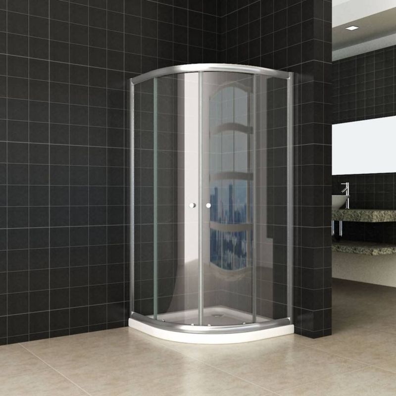 Bws Kwartronde Douchecabine 80x80x190 cm 5mm