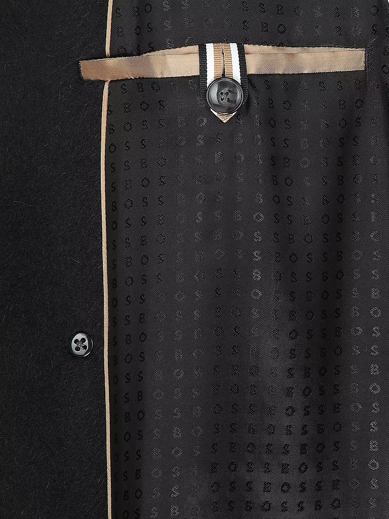 BOSS Mantel schwarz