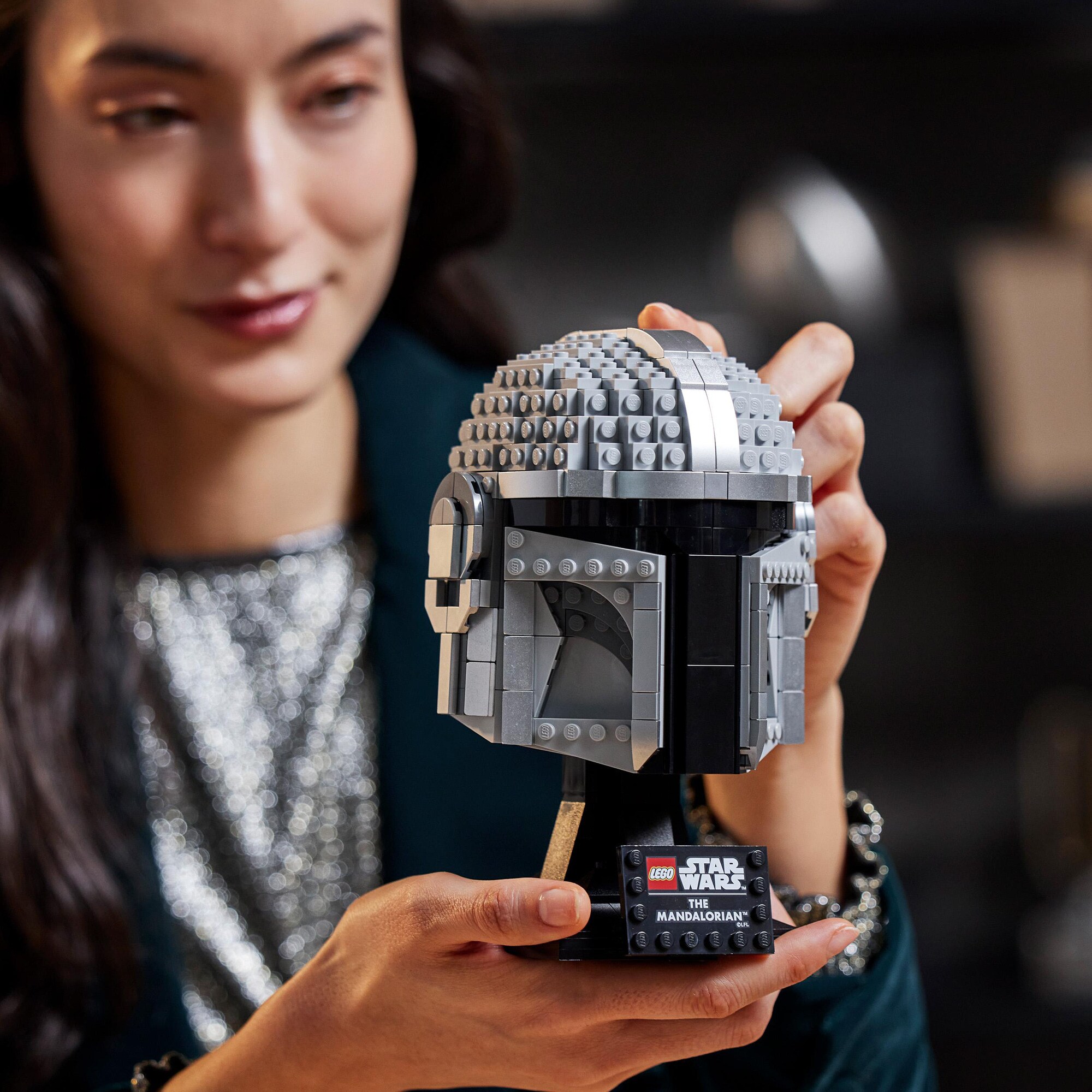 LEGO Konstruktionsspielzeug Star Wars Mandalorianer Helm
