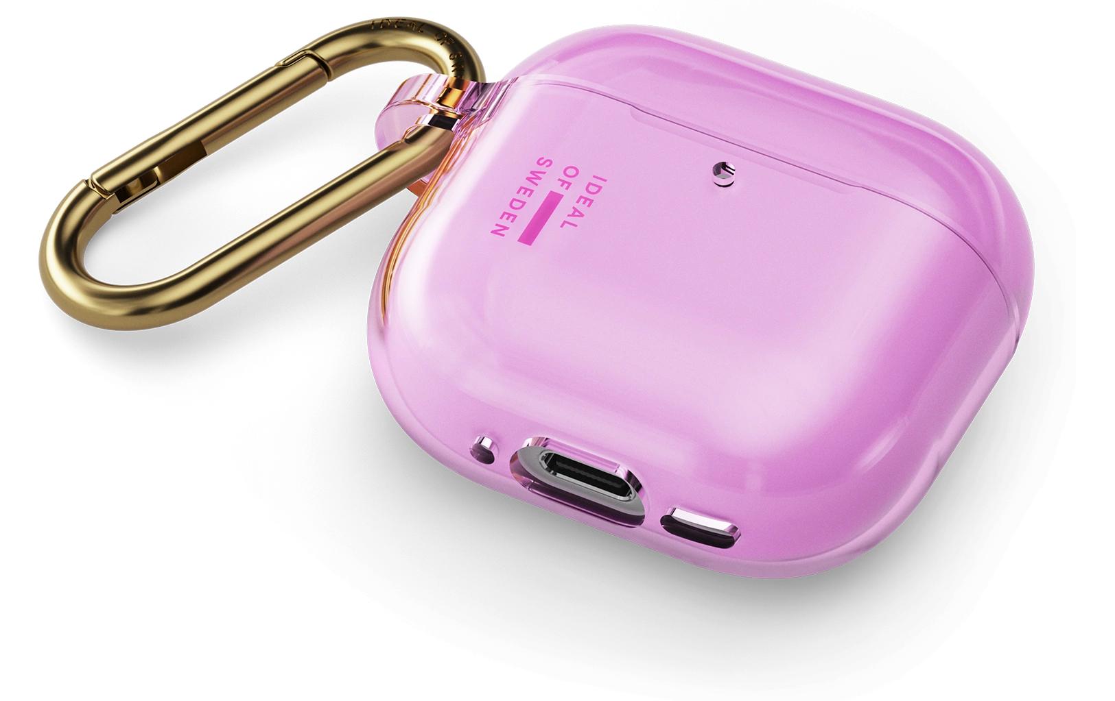 Transportcase Silicone AirPods Entry Light PinkAirPodcase mit Haken zur Befestigung (4Gen)