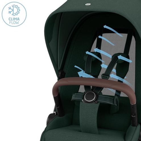 Poussette Fame Twillic Green avec Nacelle - MAXI COSI