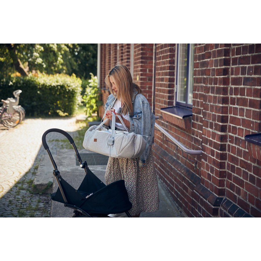 Najell Baby Tragetasche SleepCarrier 2 Morning Grey
