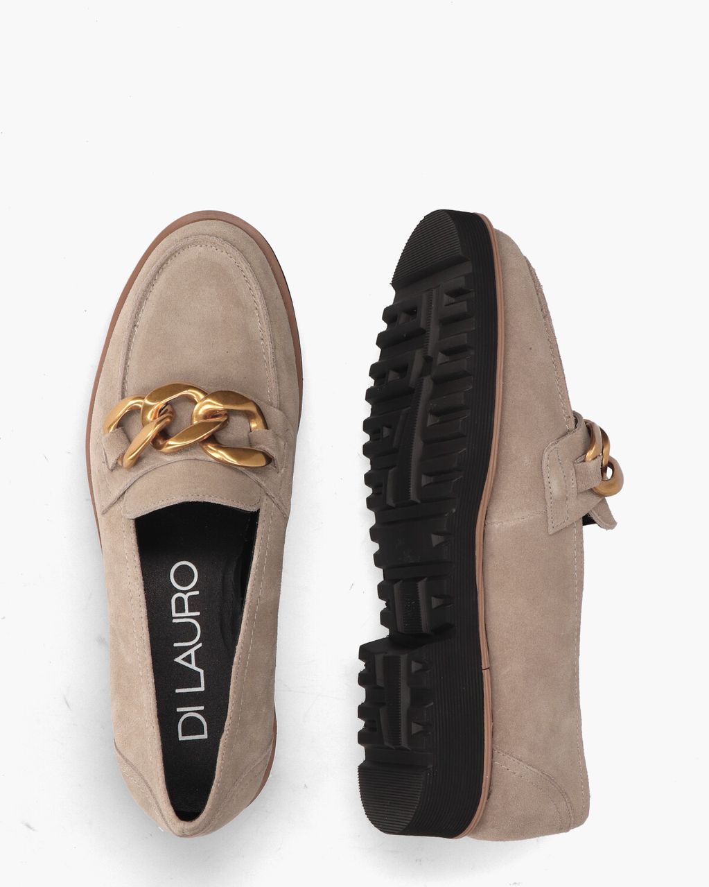 Di Lauro Sayra Beige Damesloafers