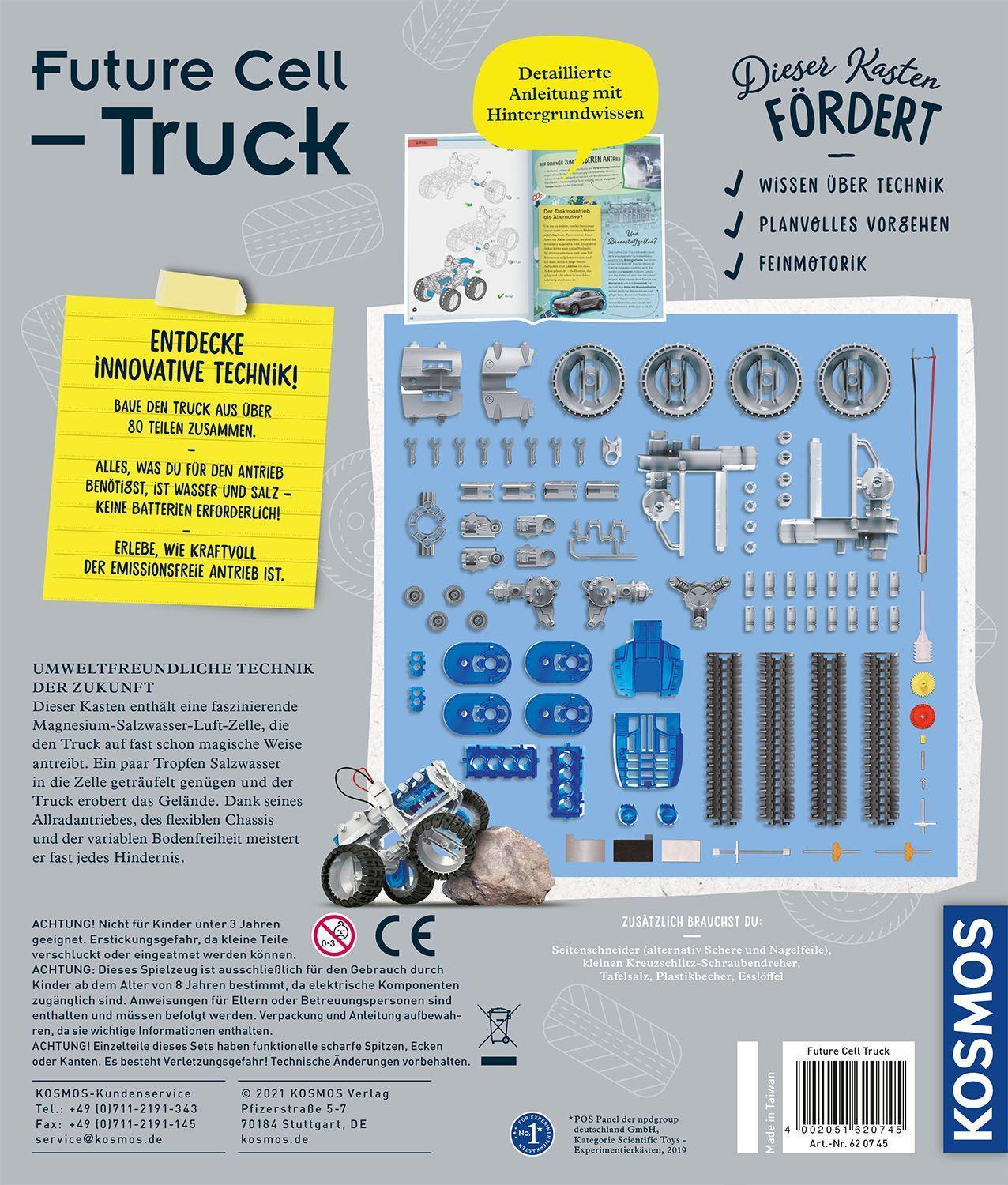 Experimentier-Set: Fun Tech – Future Cell-Truck