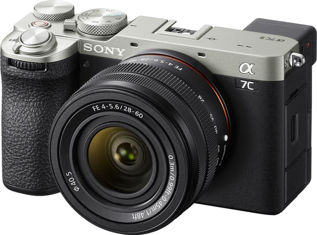 Sony Alpha 7C II spejlløst kamera 28-60mm objektivsæt
