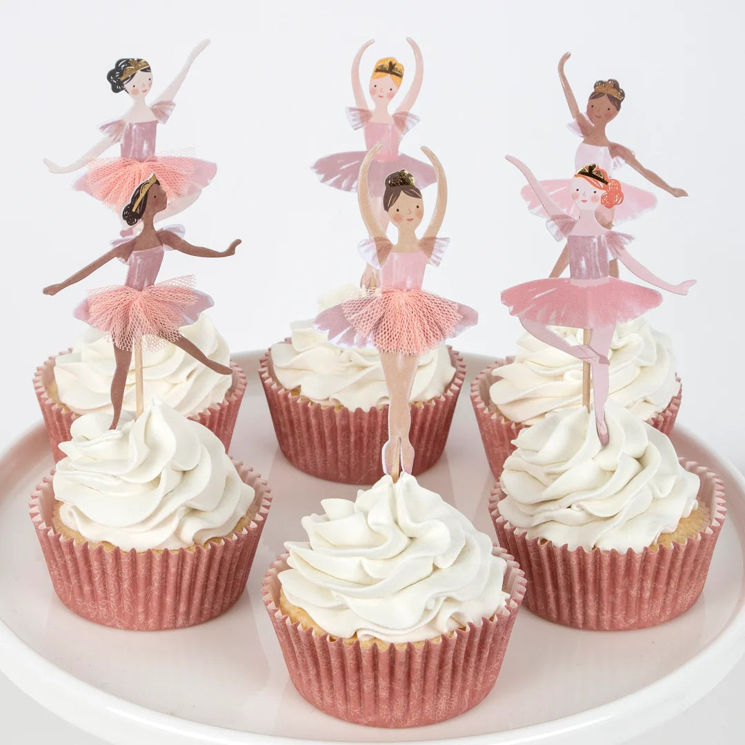 Meri meri cupcake set ballerina - 24st