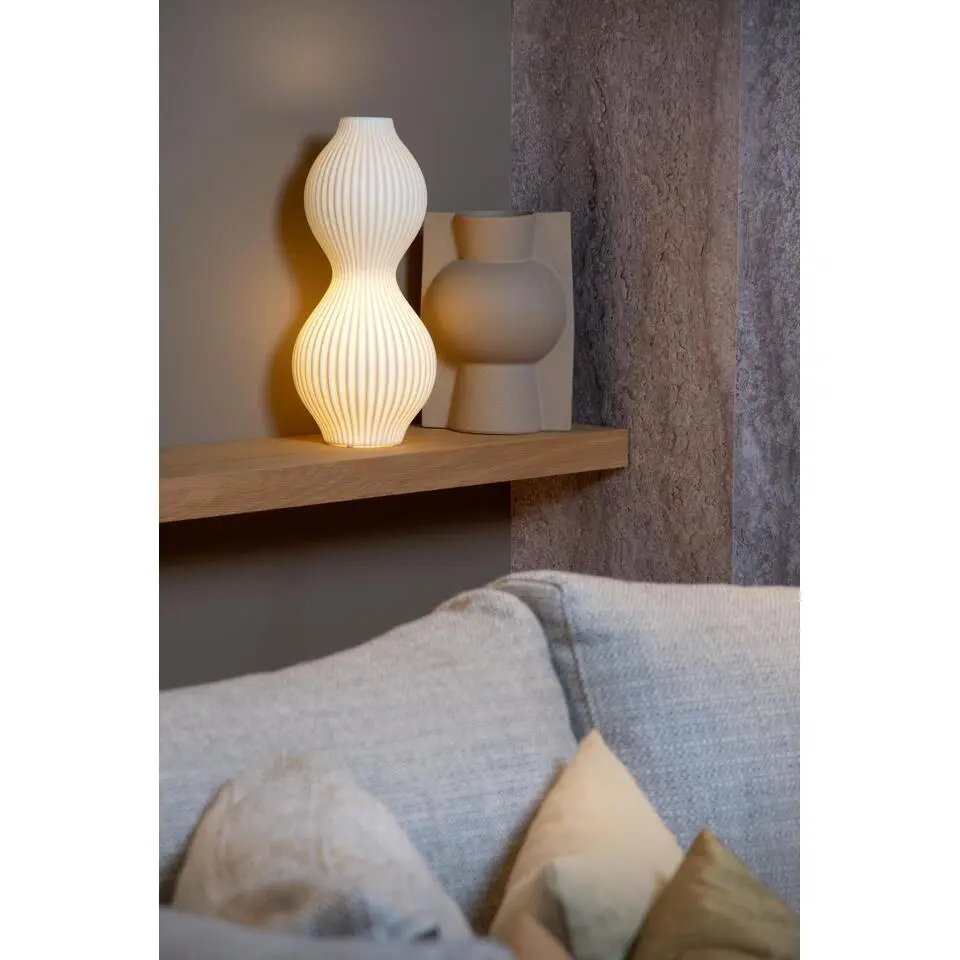 Lucide MOMORO Tafellamp - Wit