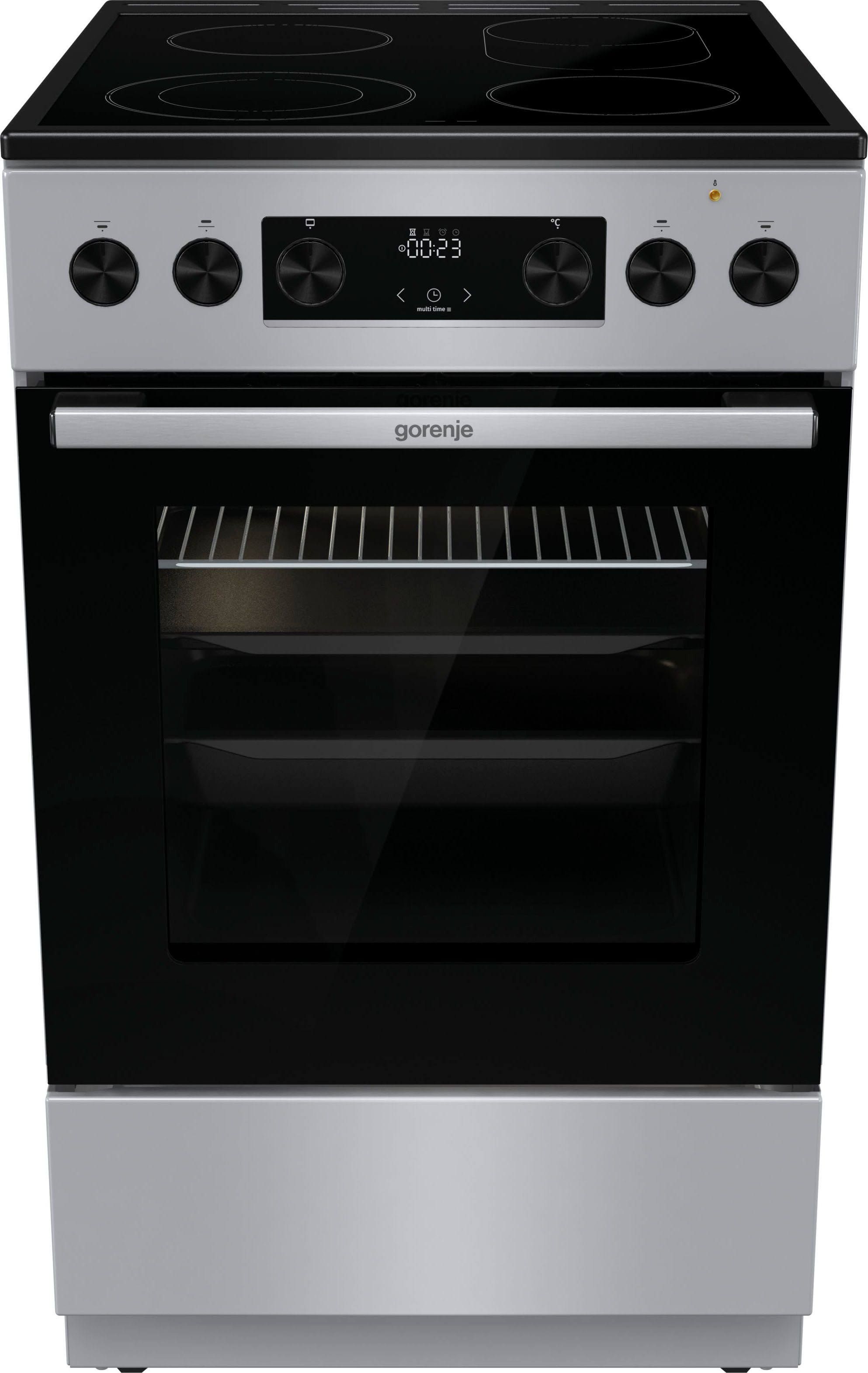 GORENJE Elektro-Standherd GECS5C7 Aqua Clean Knusprig genießen – ganz