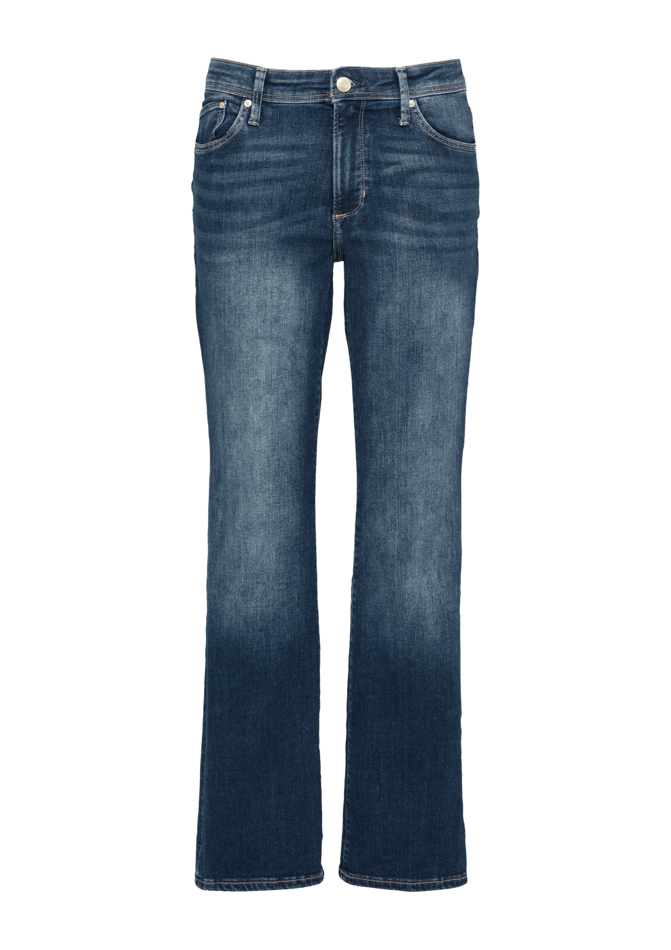 s.Oliver Bootcut-Jeans »BEVERLY« in Stretch-Qualität, mit Nieten an den Taschen