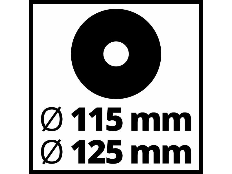 Einhell Trennständer TS 115/125 Praktischer Assistent für den Winkelschleifer