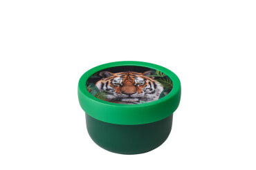 Campus fruitbox 300 ml met vorkje - Wild Tiger