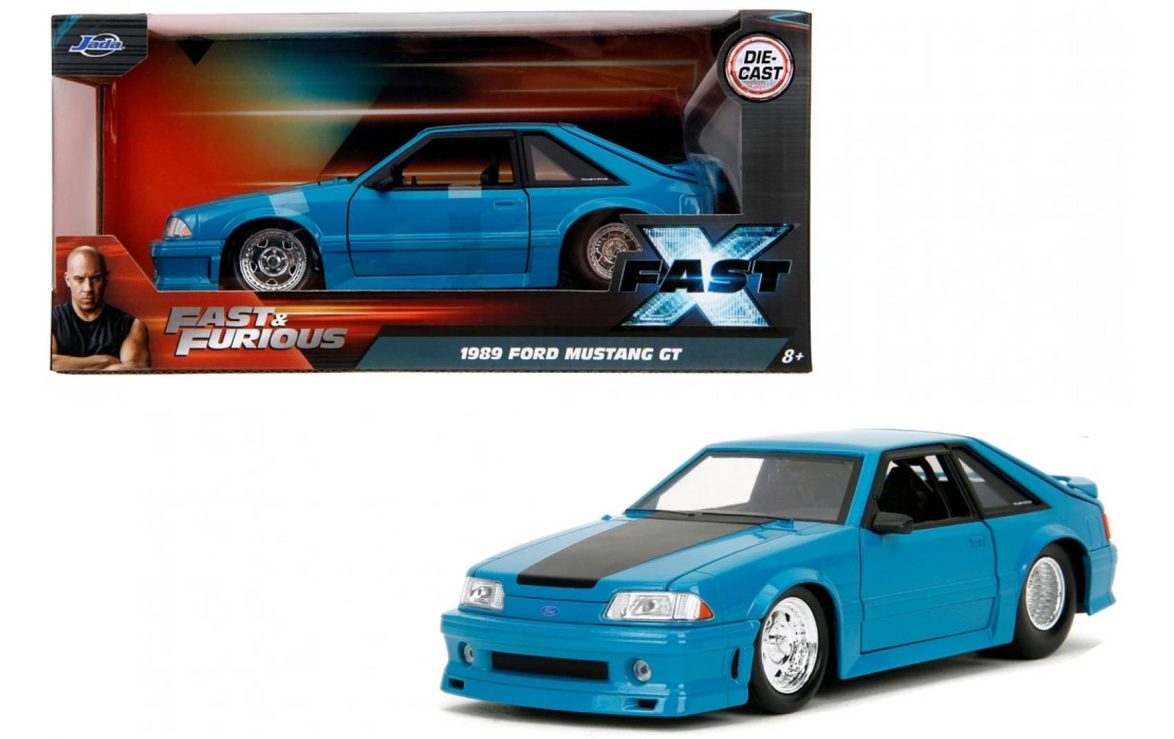 Fast & Furious 1989 Ford Mustang GT 1:24Die Cast Modell