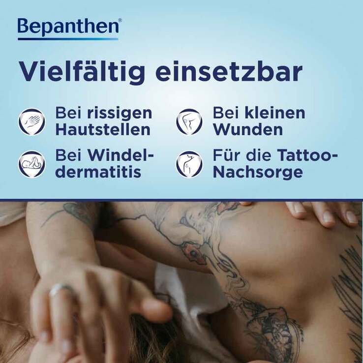 Bepanthen Wund- und Heilsalbe bei oberflächlichen Hautverletzungen, 100 g
