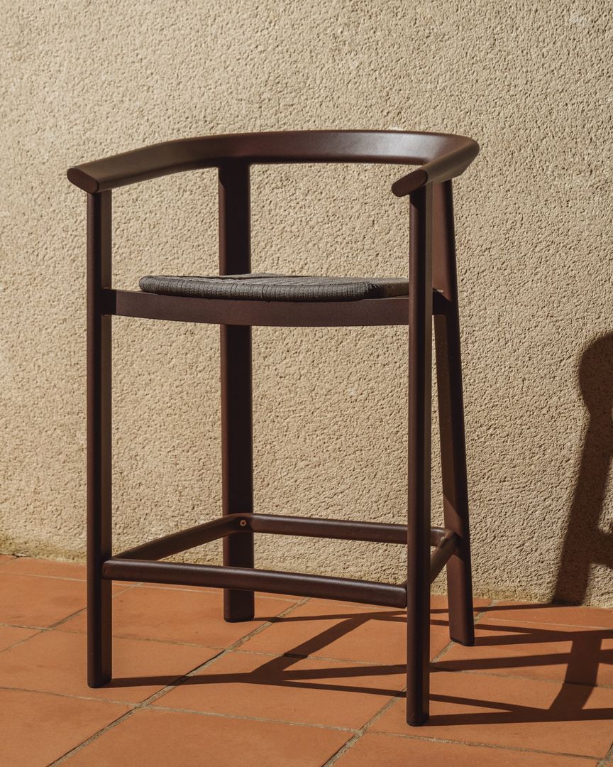 Kave Home   Erice Lage Tuin Barkruk