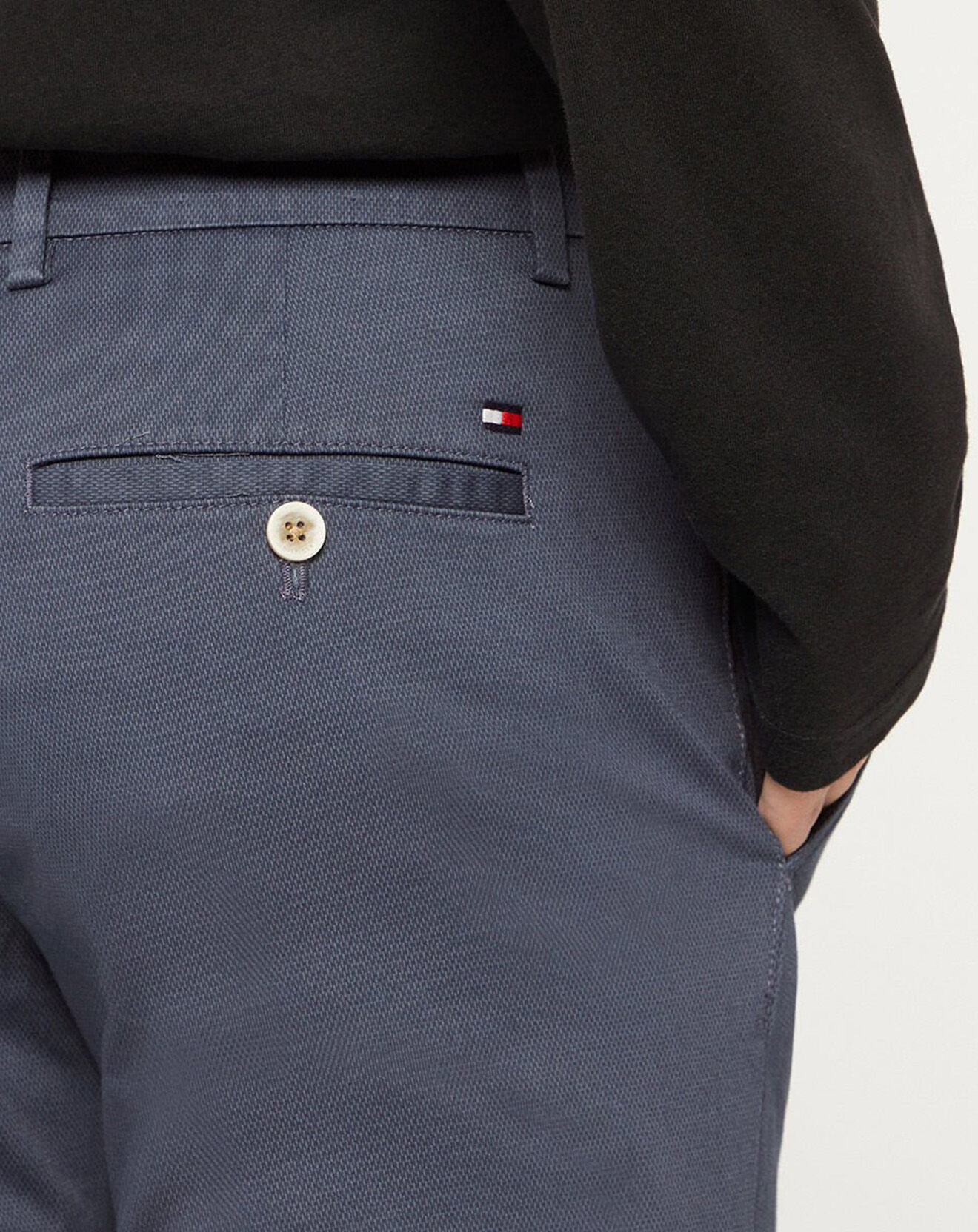 Tommy Hilfiger Pantalon ajusté Bleecker bleu vintage