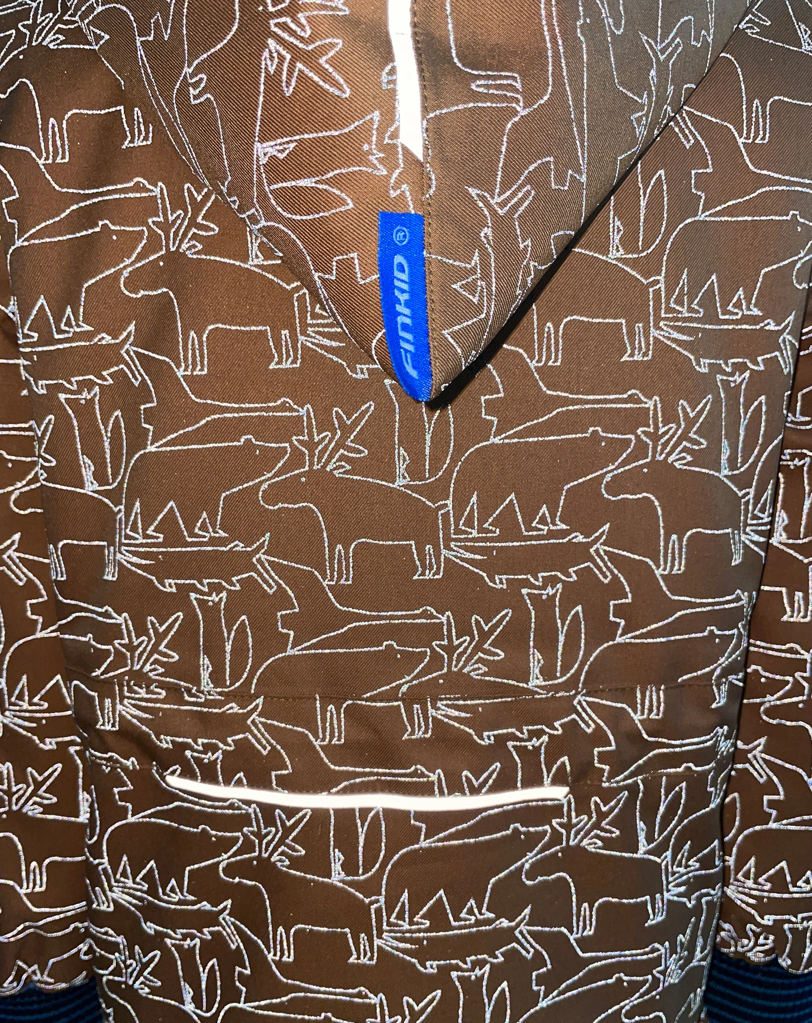 Outdoorparka 2 in 1 KAMU ICE in almond/navy