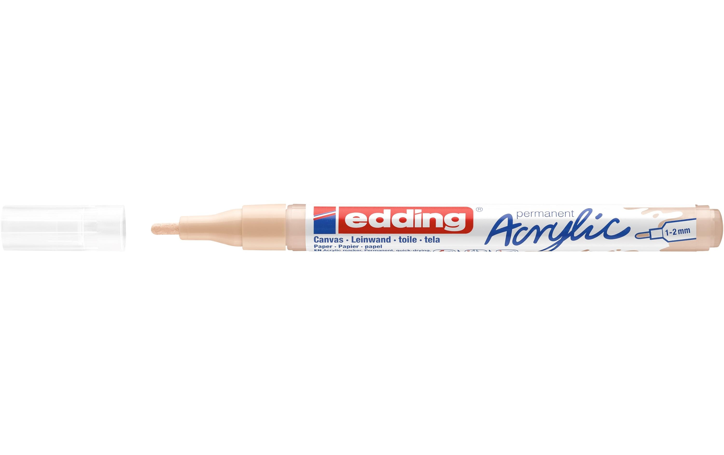 Acrylmarker 5300 Fein, WarmbeigeSchnelltrocknende Acrylstifte