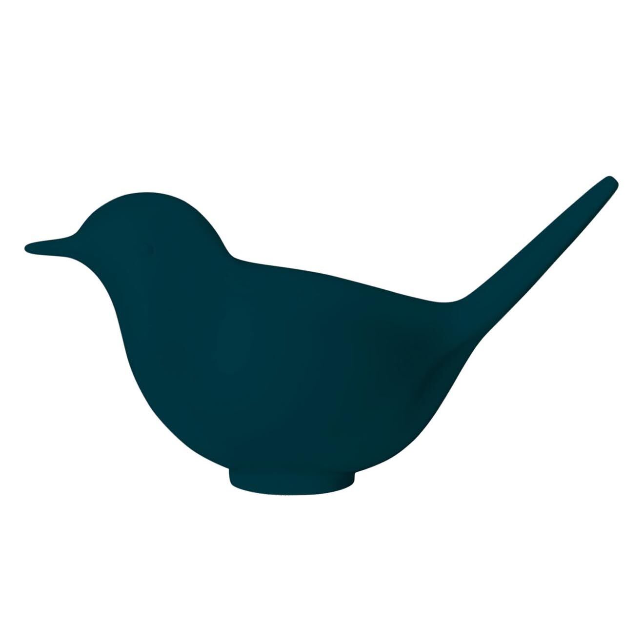 Serralunga Oiseau lumineux décoratif 'Pulcino' Design par Eero Aarnio vert paon - 80x39x27 cm