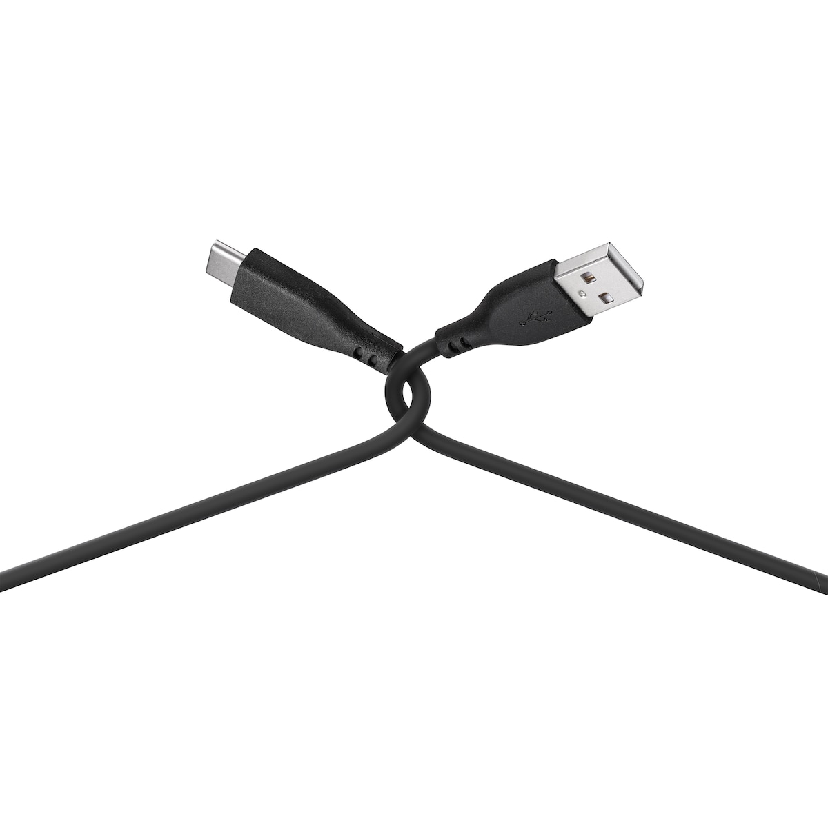 Goji USB-A to USB-C kabel 2m (sort)