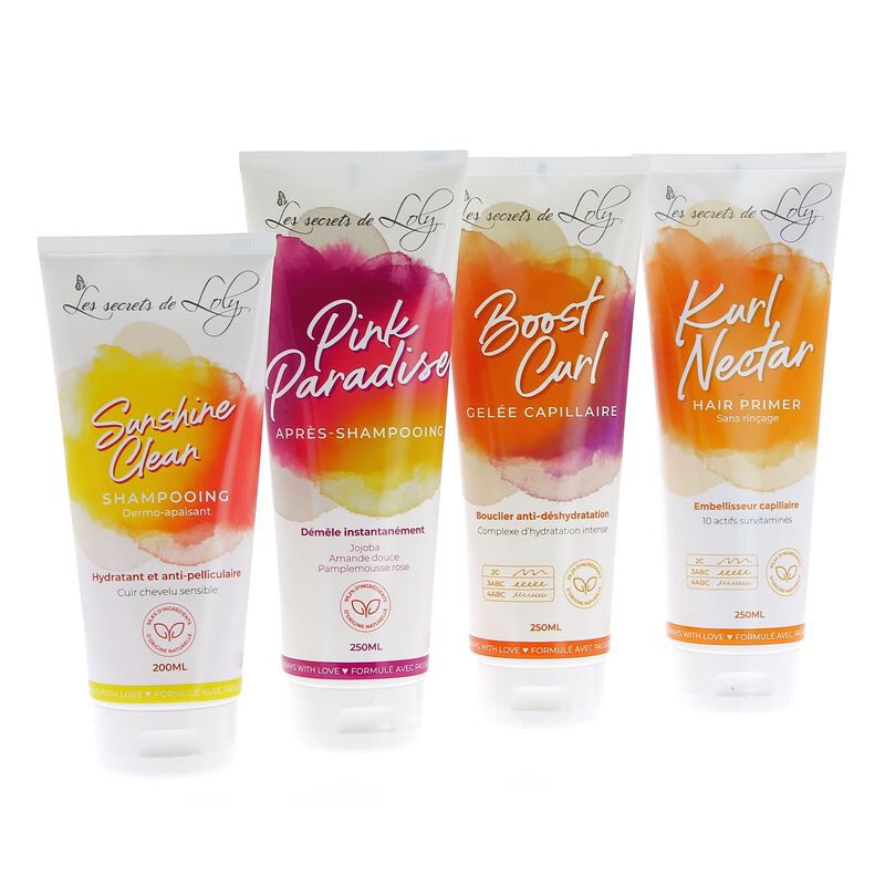 Rituel pour cheveux bouclés cuir chevelu sensible