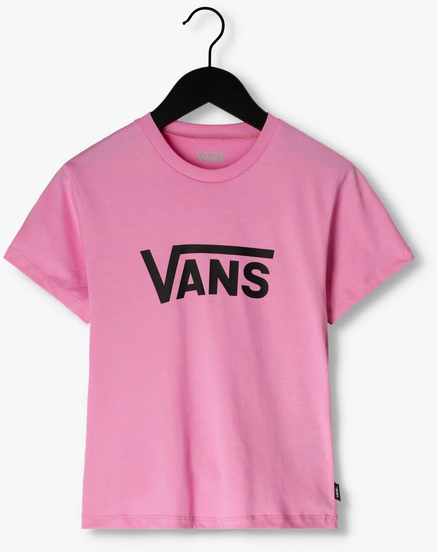 VANS roze vans t-shirt gr flying v crew girls cyclamen