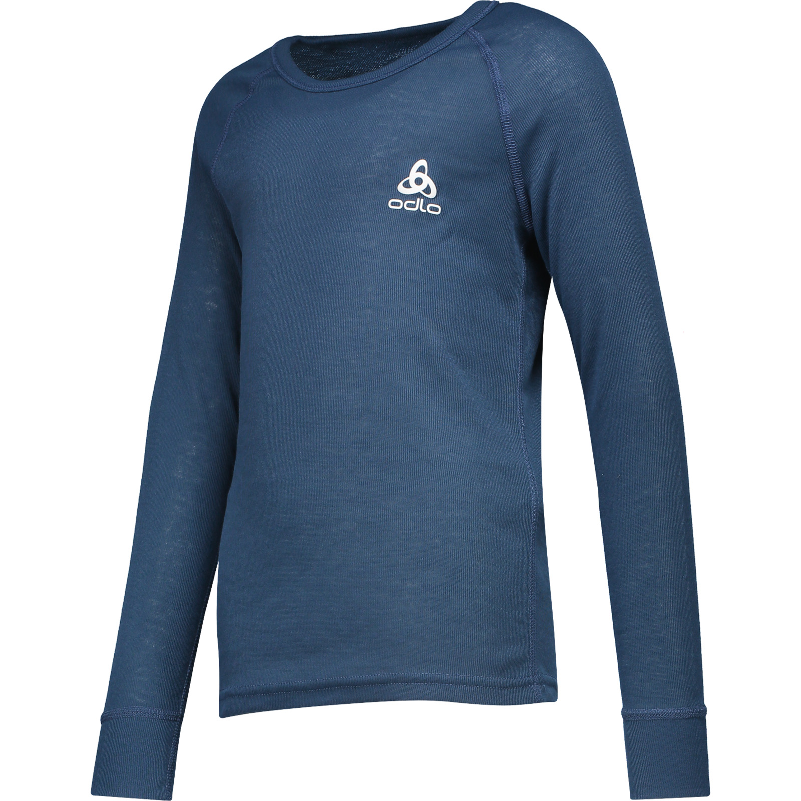 Odlo Kinder-Thermoshirt Acitve Warm Base Layer dunkelblau, 116