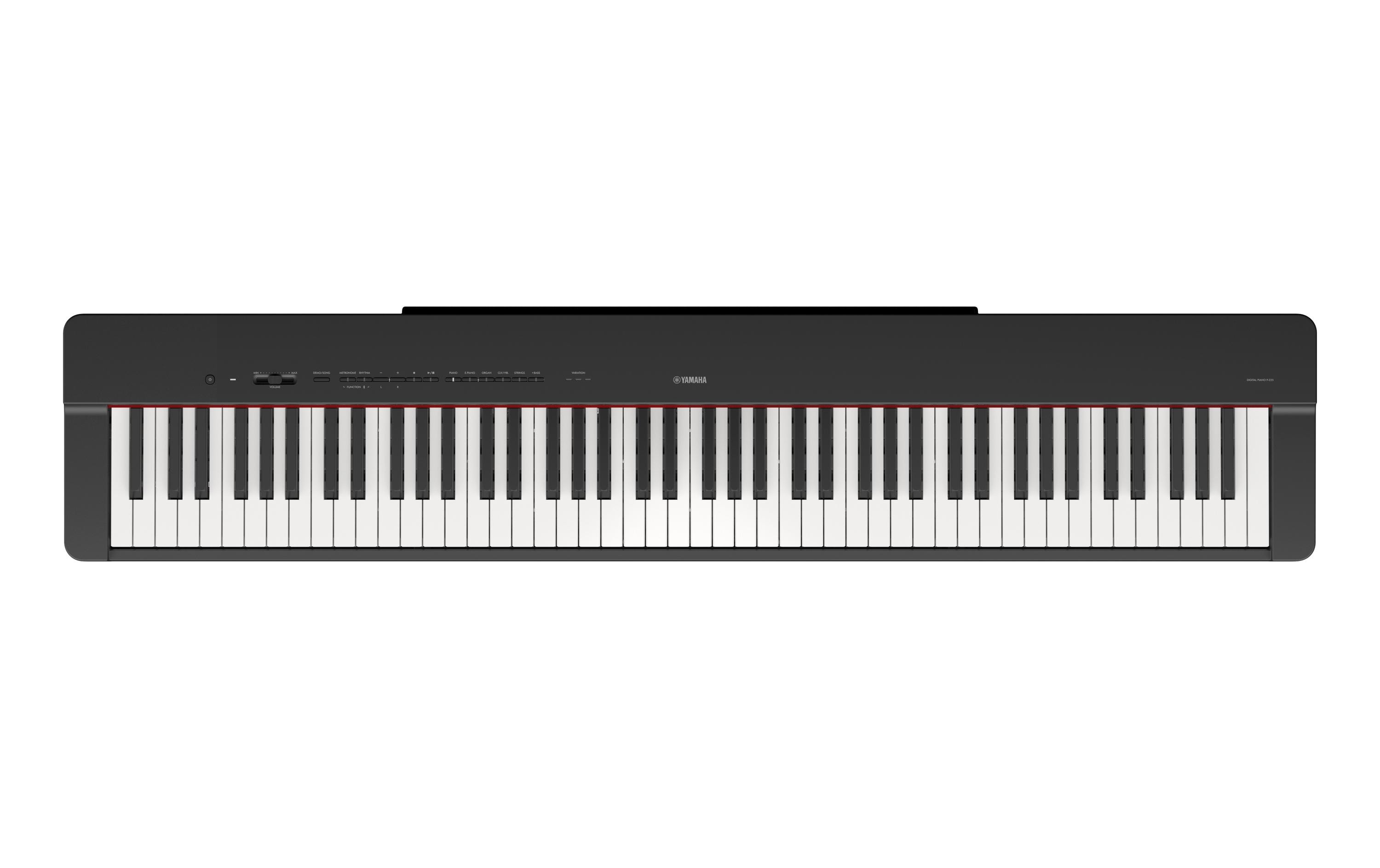 E-Piano P-225B<br>Kompaktes Digitalpiano mit Klang und Funktionen für fortgeschrittene Spieler