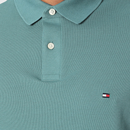 Polo Manches Courtes 1985 Regular 7770 Vert Bleu