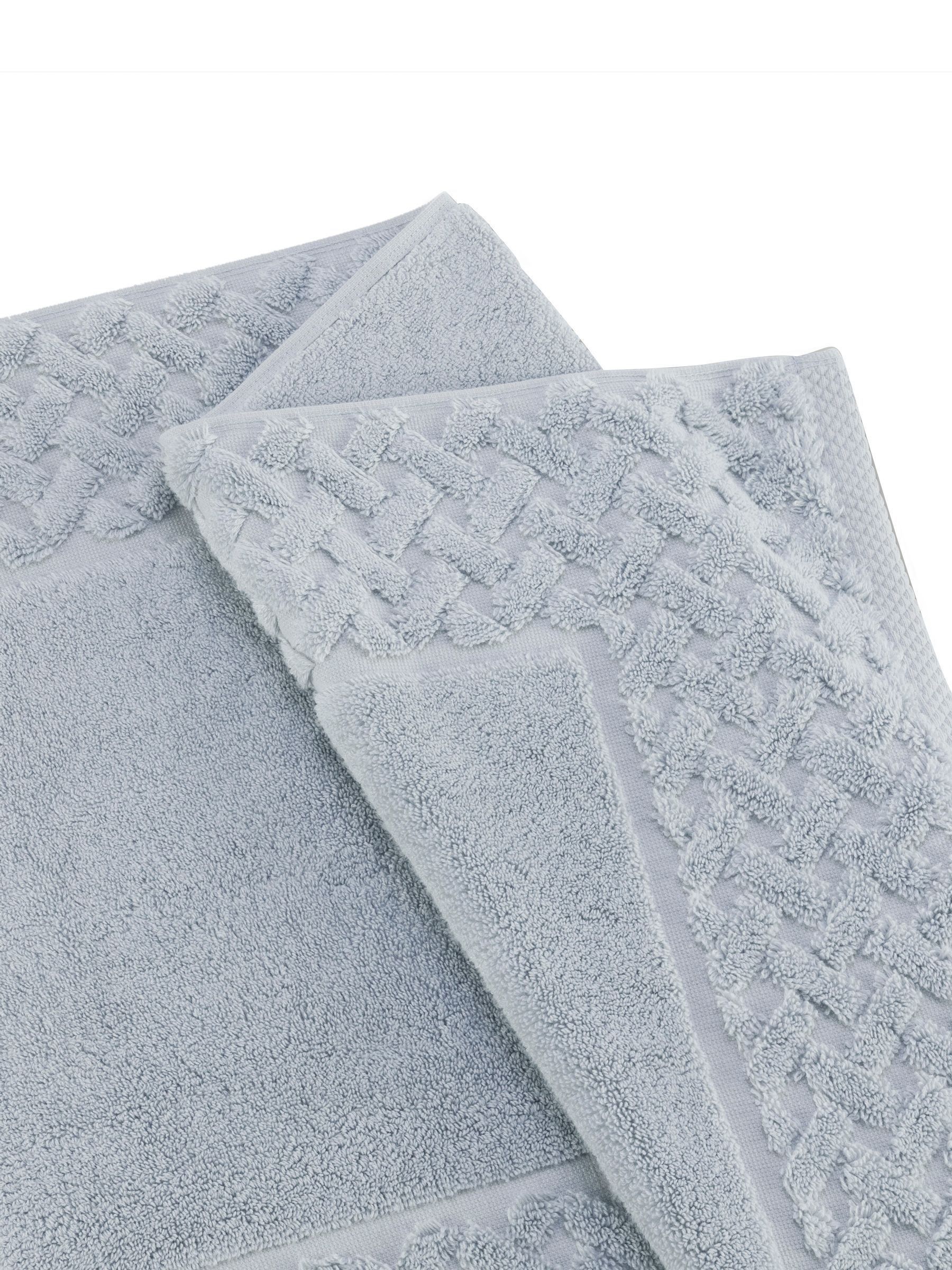 Christy Trellis Textured Turkish Cotton Bath Mats