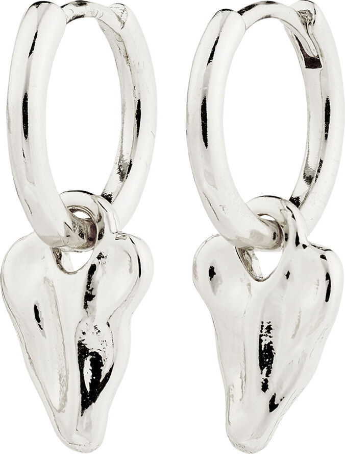 Pilgrim JULES earrings silver-plated Sølv