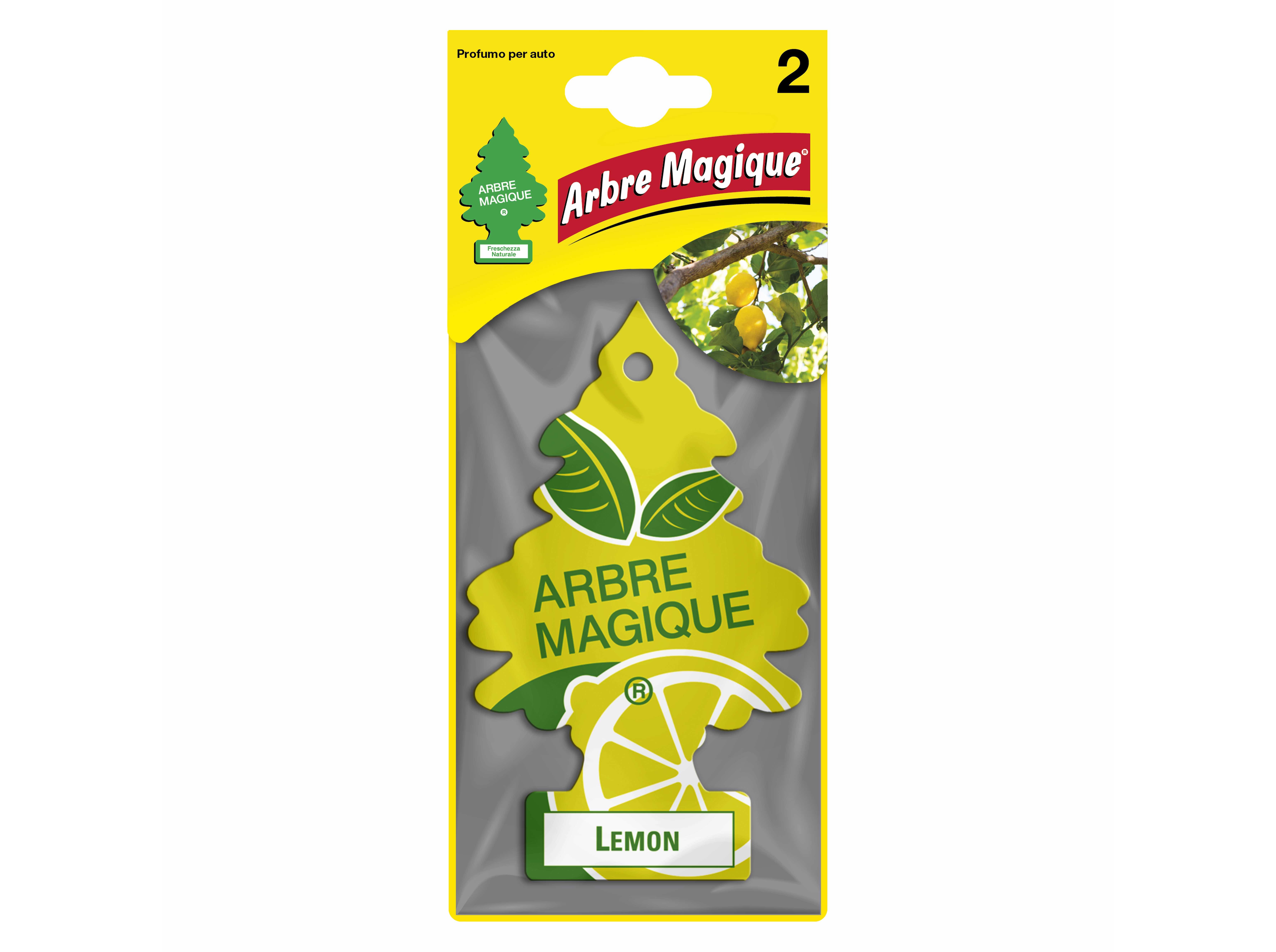 AMBIENTADOR ARBRE MAGIQUE LIMÃO 2 UNIDADES