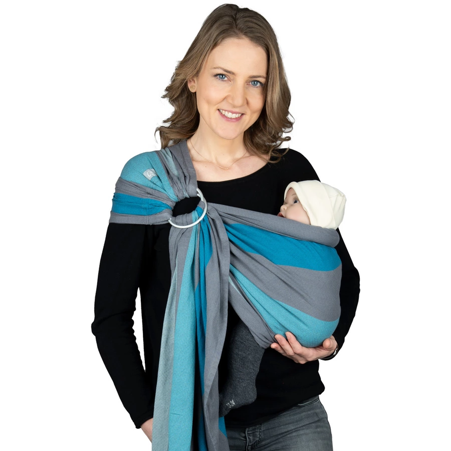 Hoppediz Babytragetuch Ring-Sling Brighton