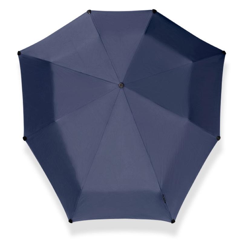 Senz° Mini Automatic Opvouwbare Storm Paraplu Donkerblauw