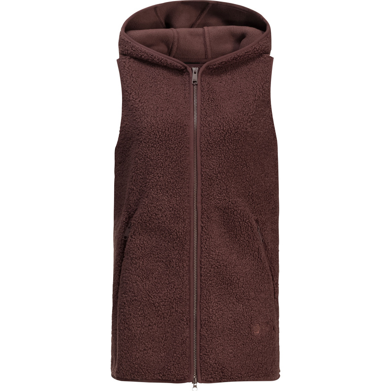 Jack Wolfskin Damen High Curl Long Weste