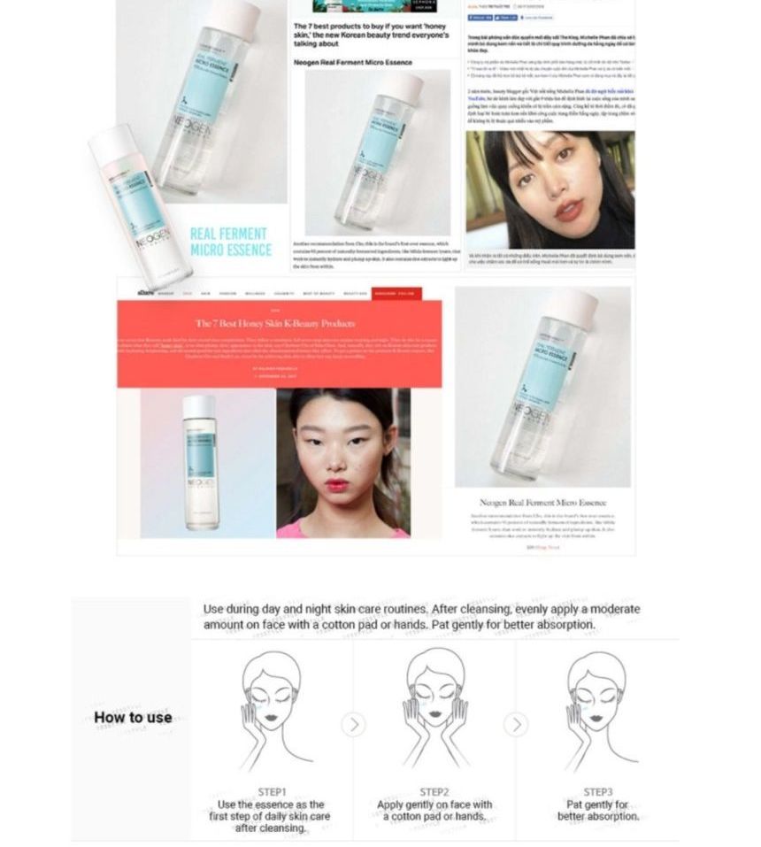 NEOGEN - Dermalogy Real Ferment Micro Essence Mini
