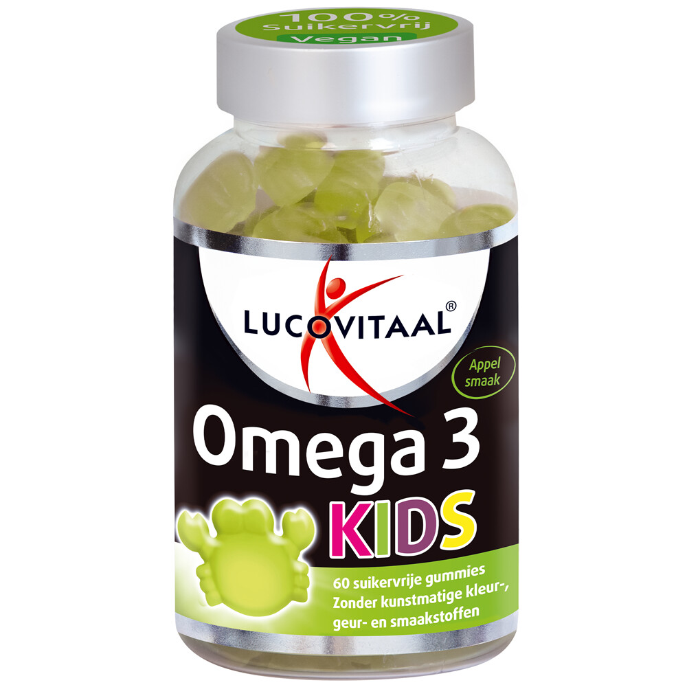 Lucovitaal Gummies Omega 3 Kids60 Gummies