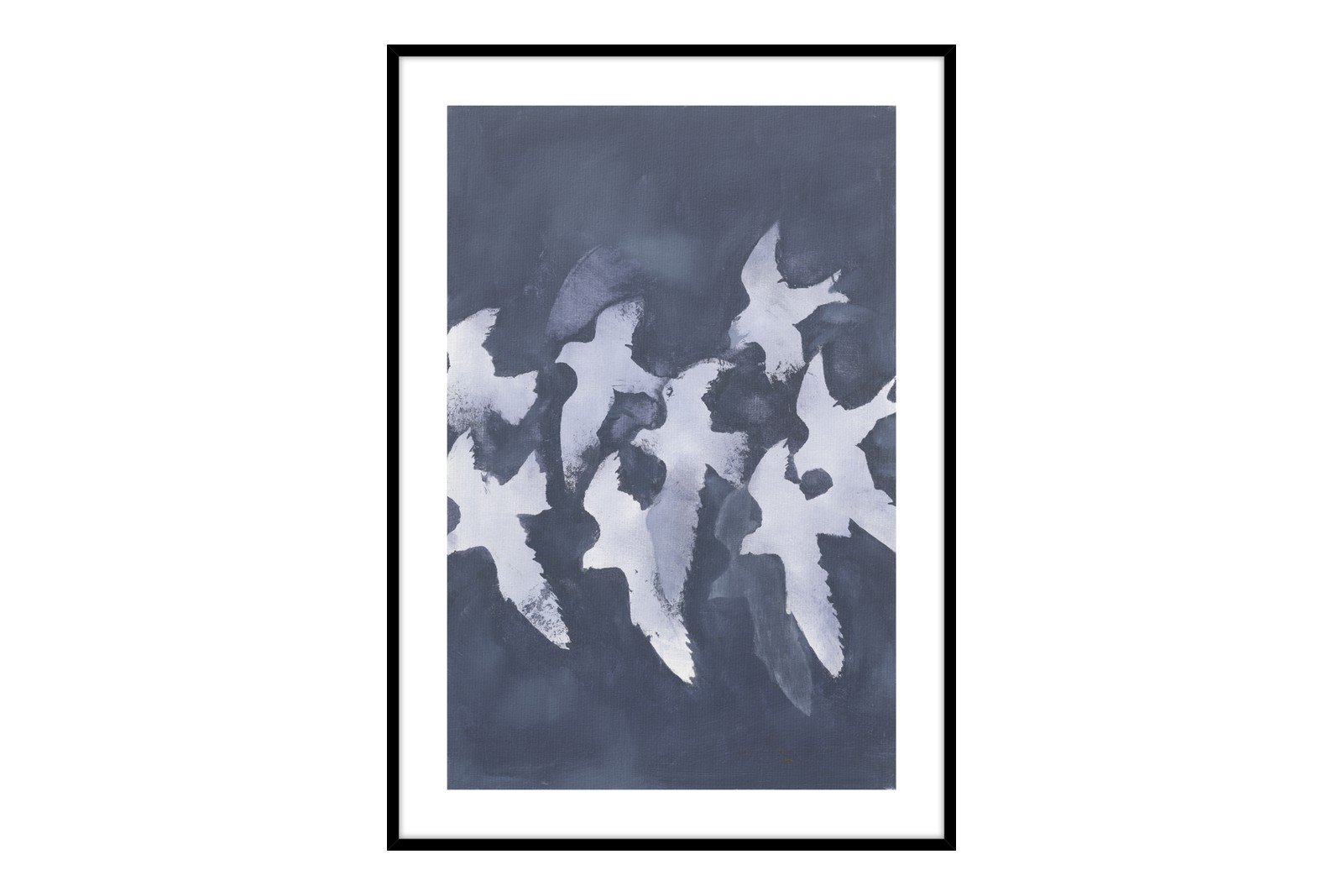 Fades Into Light 70x100 cm Black Frame