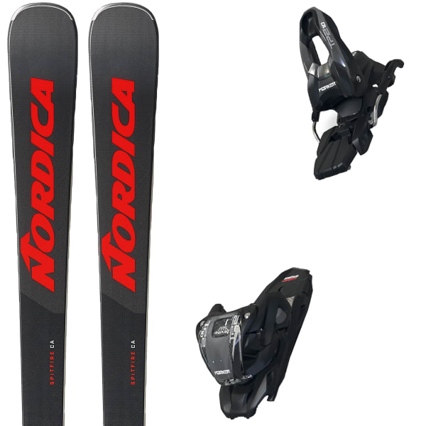 Pack ski NORDICA SPITFIRE CA + TP2 COMPACT 10 FDT ANTHRACITE/RED