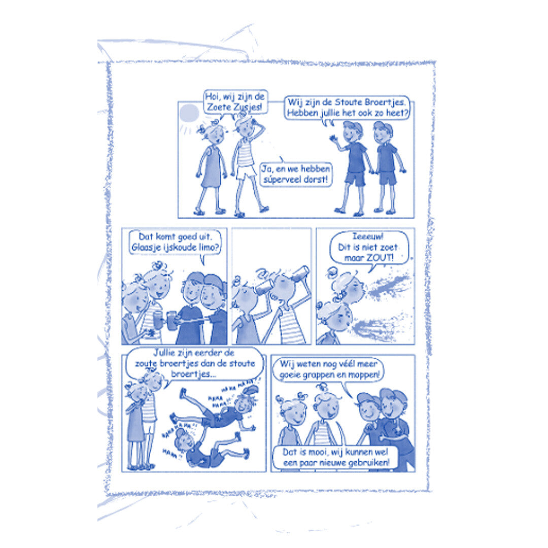 Kosmos de stoute broertjes moppenboek