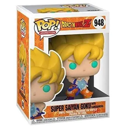 Funko POP! Animation: Dragonball Z - Super Saiyan Goku with Kamehameha Wave #948