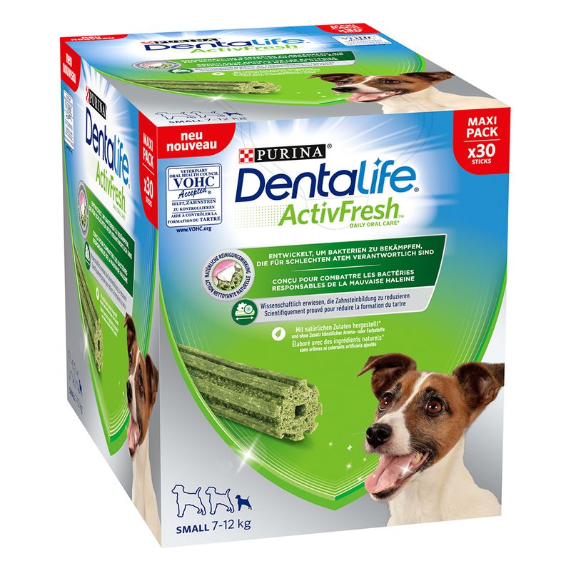 PURINA Dentalife ActivFresh Bâtonnets à mâcher pour petit chien