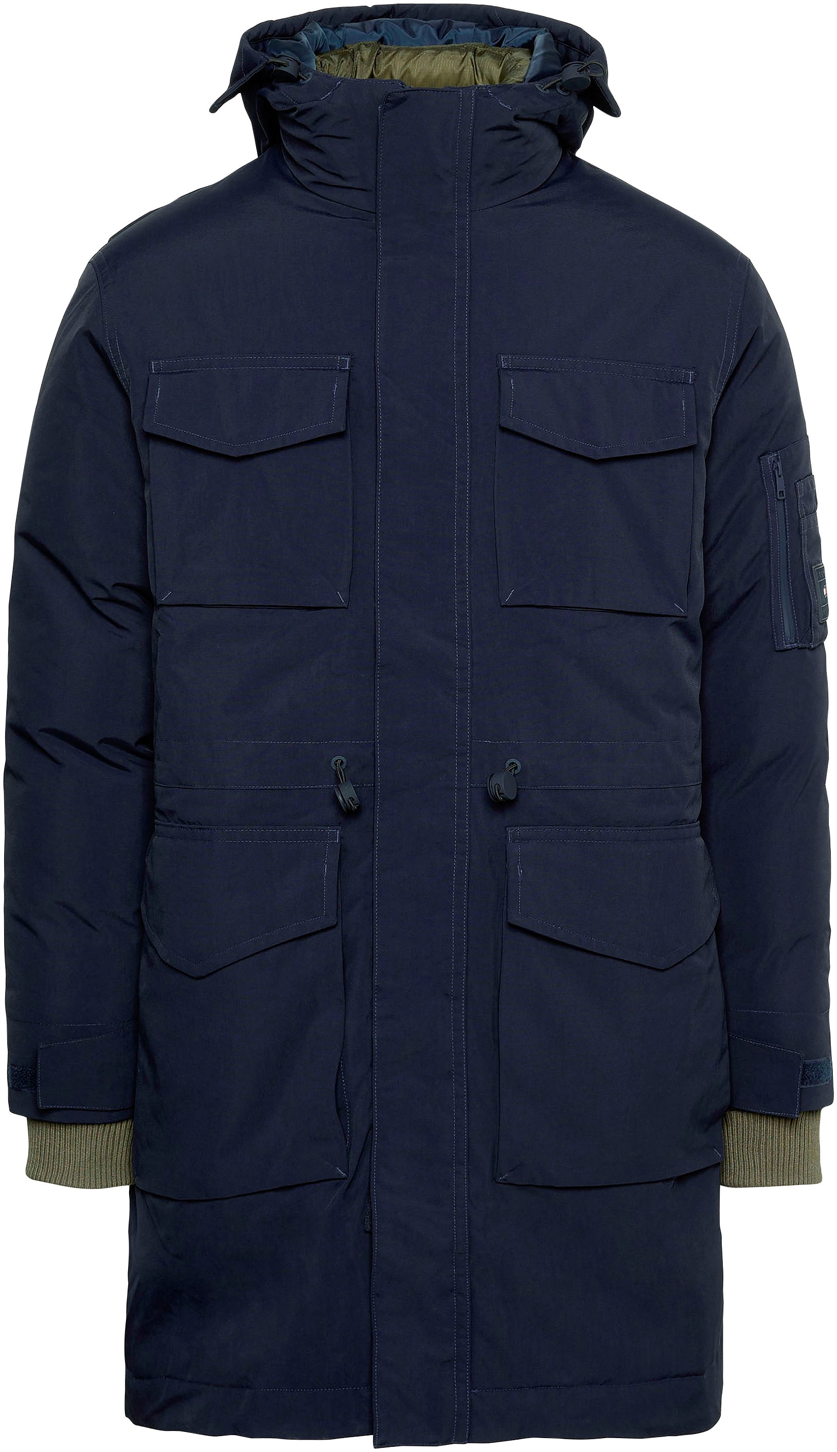 Tommy Hilfiger Parka »ROCKIE 3 IN 1 PARKA« 2 Jacken in einer Jacke,  mit Kapuze 2 Jacken in Einer