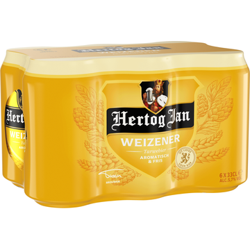 Hertog Jan Weizener Tarwebier Blikken 6 x 33 cl