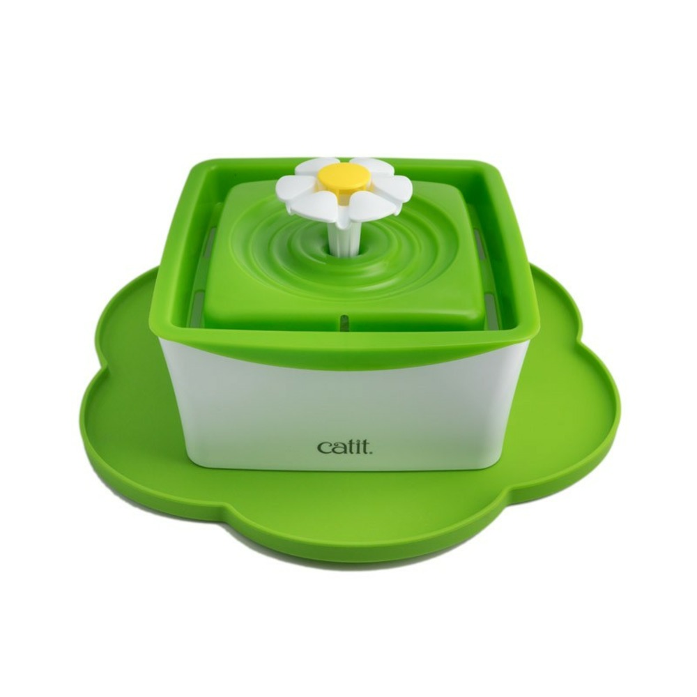 Cat it mini bebedero flor 1,5 lts